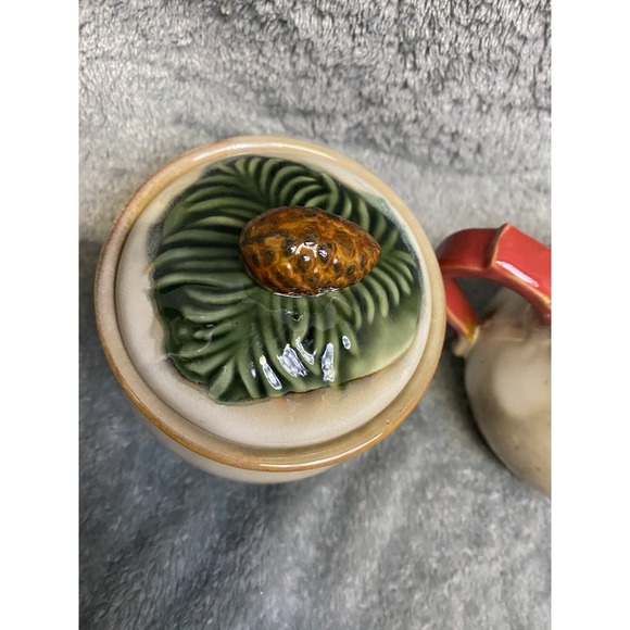 Tii Collection Sugar Bowl And Creamer Cardinal Holly Christmas Collection - Picture 6 of 9